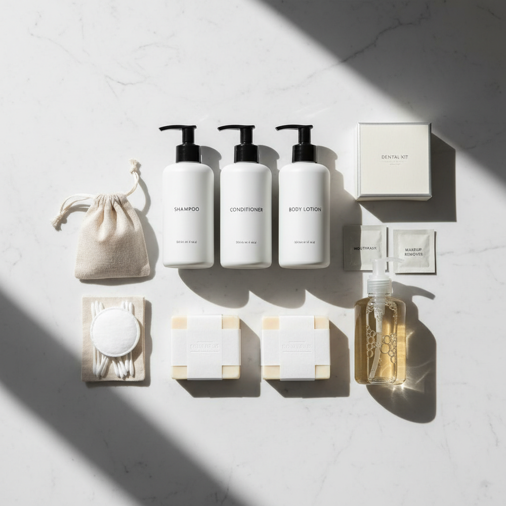Amenities de hotel baratos