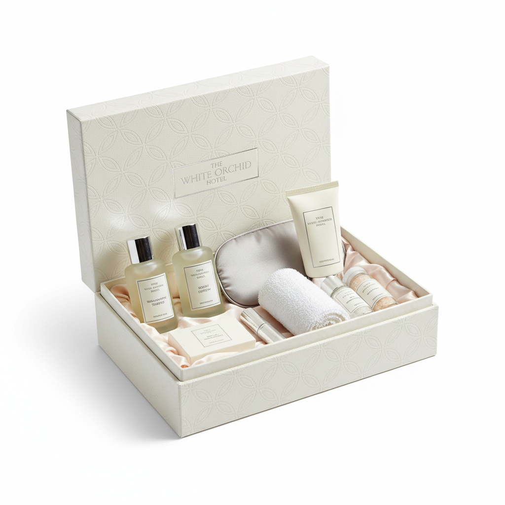 Trousse de toilette pour femmes (pour hôtel)