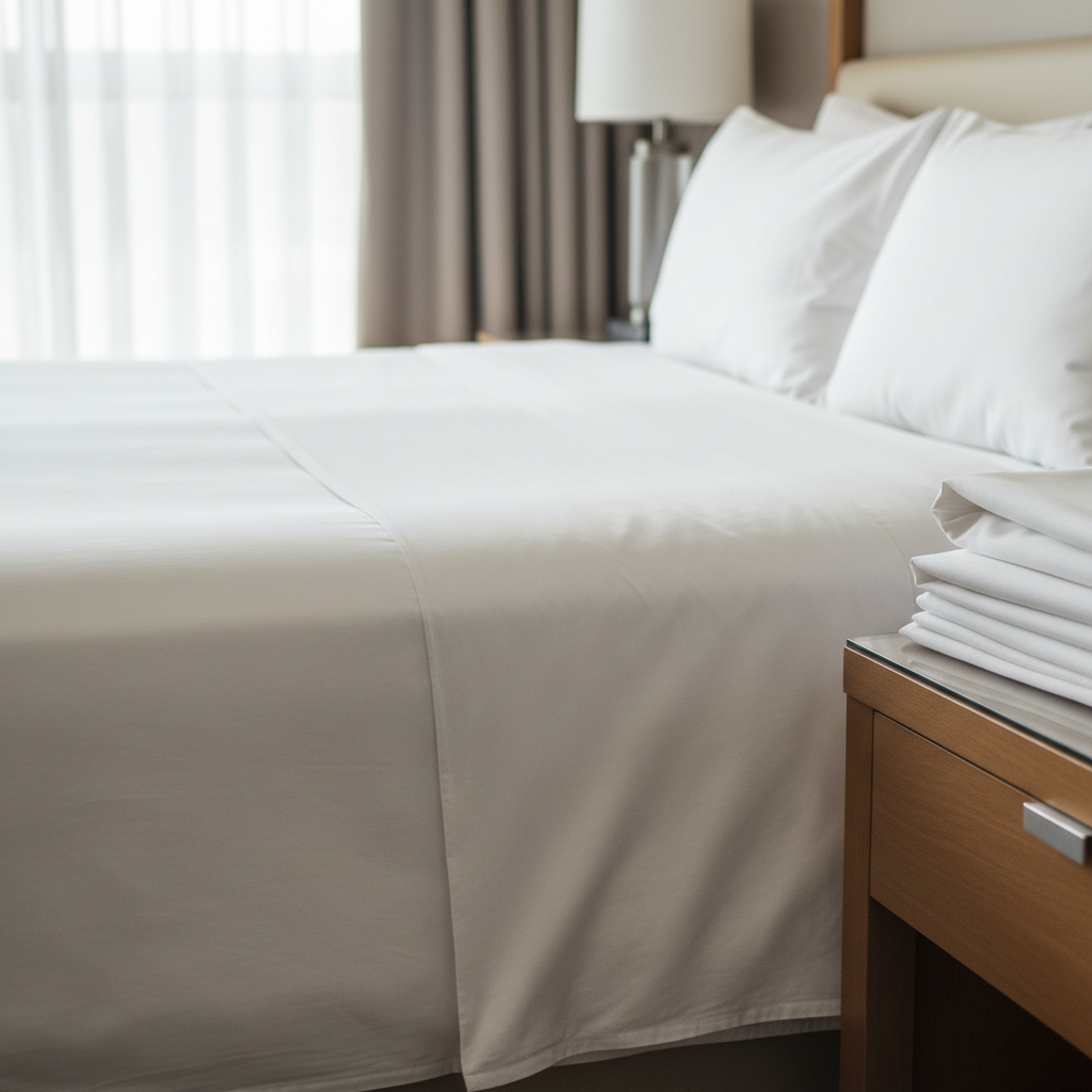 Quand renouveler les draps d'un hôtel