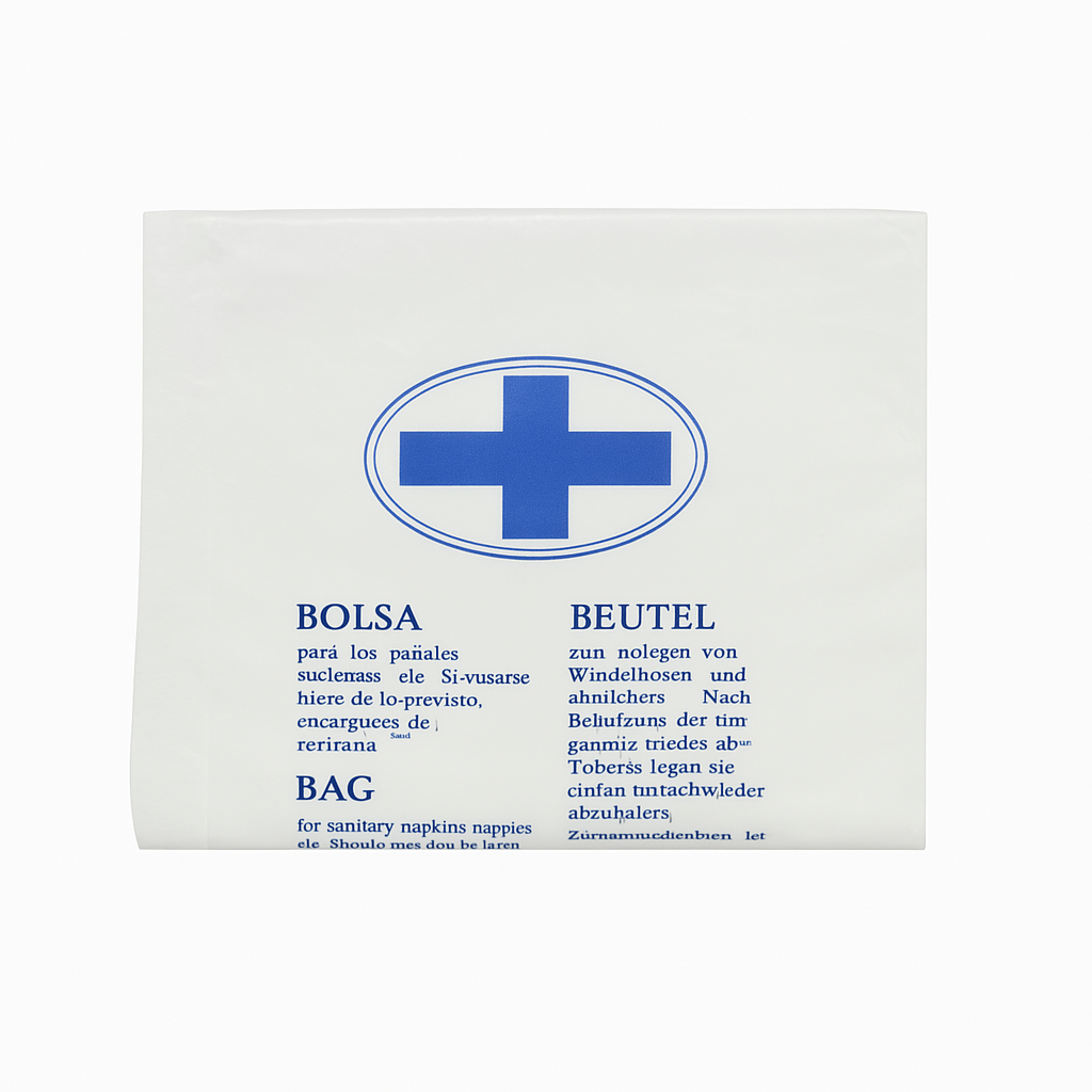 Bolsa higiénica estándar para hoteles.