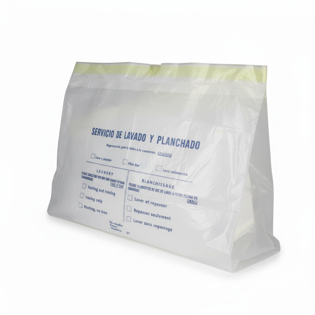 Bolsa para lavandería de hotel al por mayor, práctica y funcional.