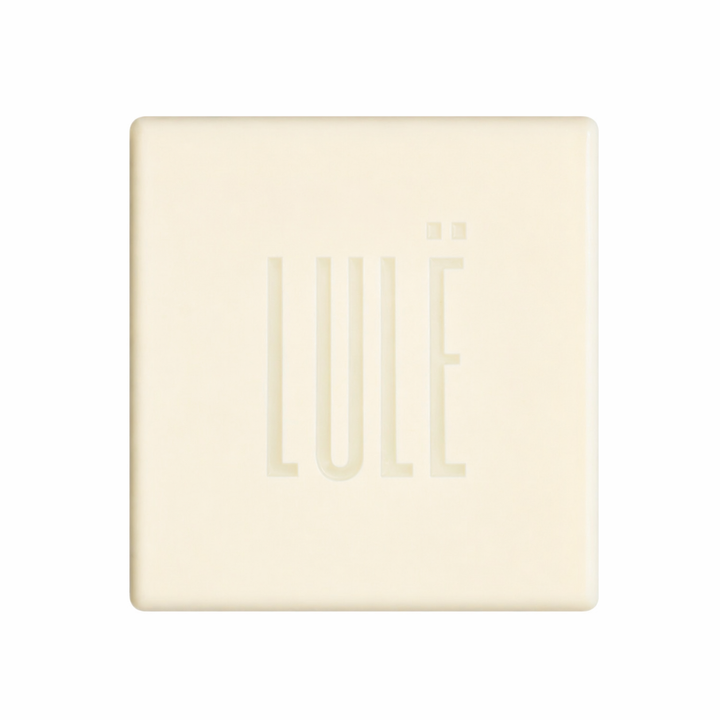 Sapone da hotel Lule da 15 g in panetto stampato con logo in rilievo e avvolto in carta da imballaggio, per prodotti di cortesia in camera senza plastica