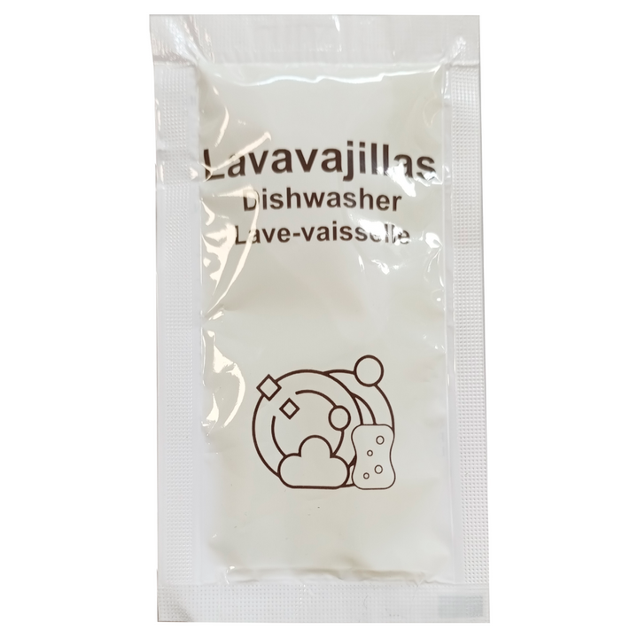 Kit de aseo para hoteles en bolsa plástica con limpiadores de 15 ml