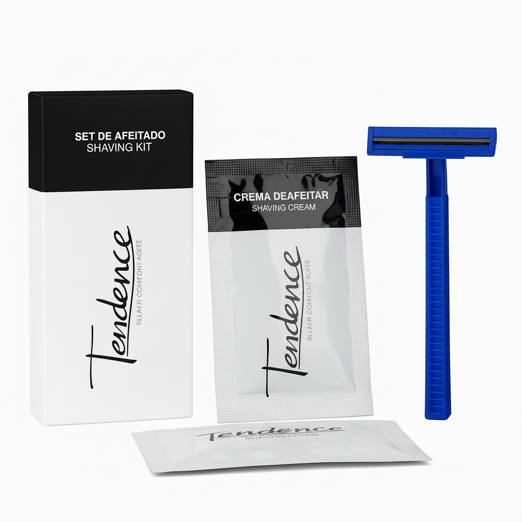 Kit de afeitado para hombres al por mayor práctico y funcional