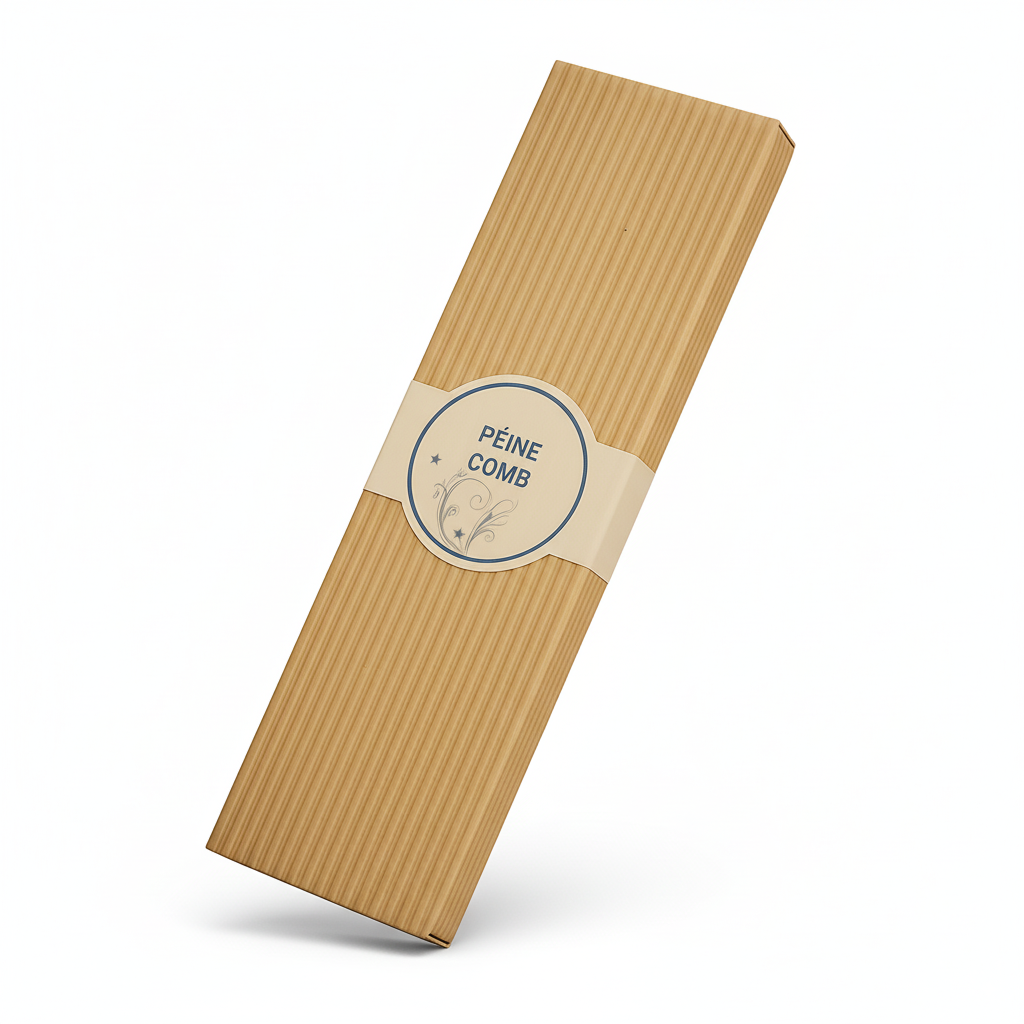 Peine de hotel azul, práctico y resistente, ideal para amenities de hostelería.