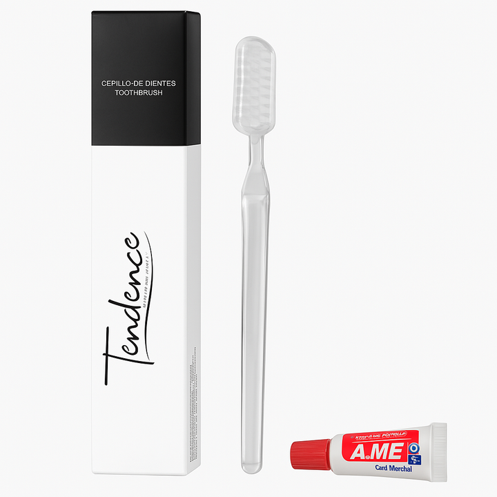 Kit dentaire pour hôtel Kit dentaire pour hôtel avec brosse à dents jetable et dentifrice