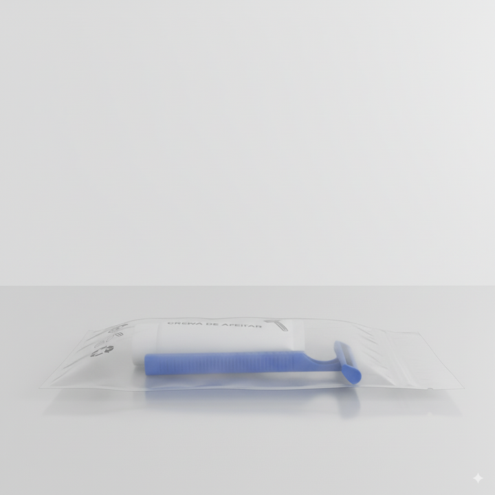 Kit de afeitado para hombres al por mayor práctico y moderno