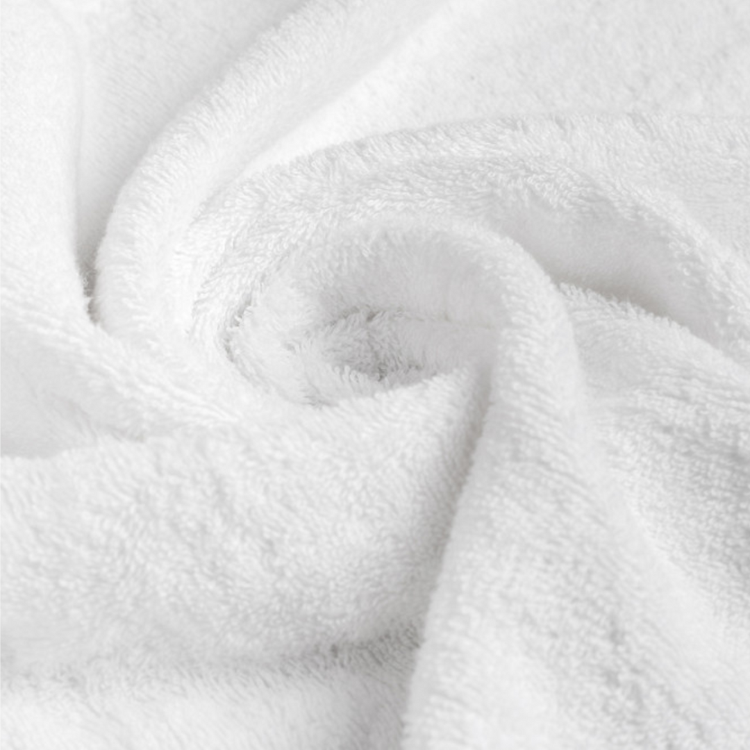 Toallas blancas 600 gr para hoteles y apartamentos turísticos de alta gama