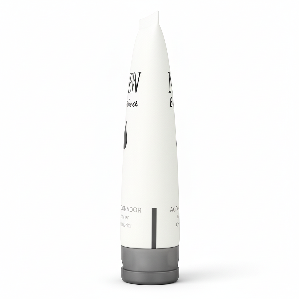 Acondicionador Nex en formato hotelero 30 ml, práctico para resorts y spas.