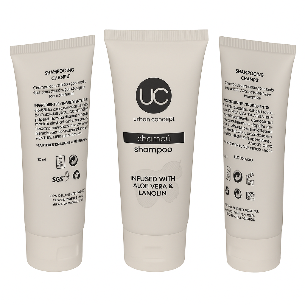 Individuelle Urban Concept Hotel Shampoo Tube