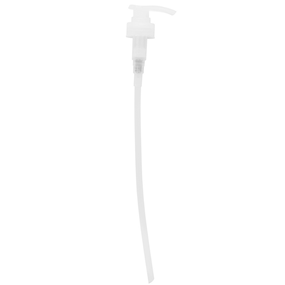Accesorio válvula dosificadora de recambio para sistemas de dosificación Bube y Lule en hoteles, disponible en negro para 380 ml y blanco para garrafas 5 L