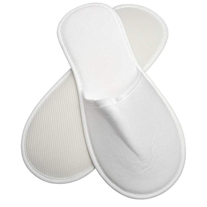 Zapatillas para hoteles cerradas con suela de 0,3 cm en polycotton