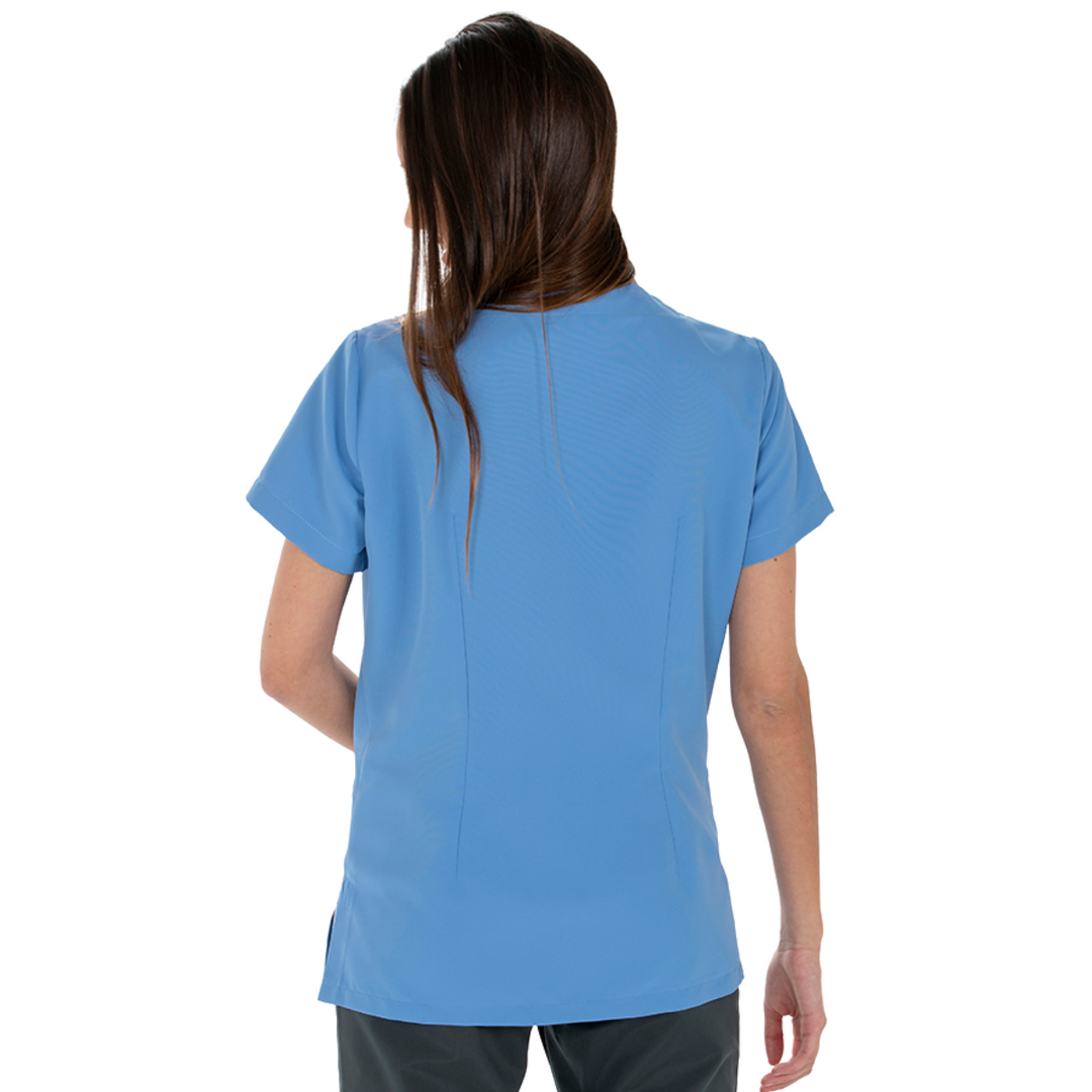 Uniforme professionnel de luxe pour le spa, de couleur bleue