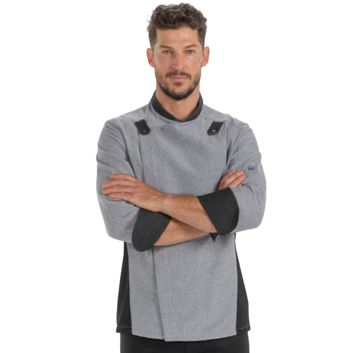 Chaqueta cocinero Cool Dry manga larga blanca diseño entallado