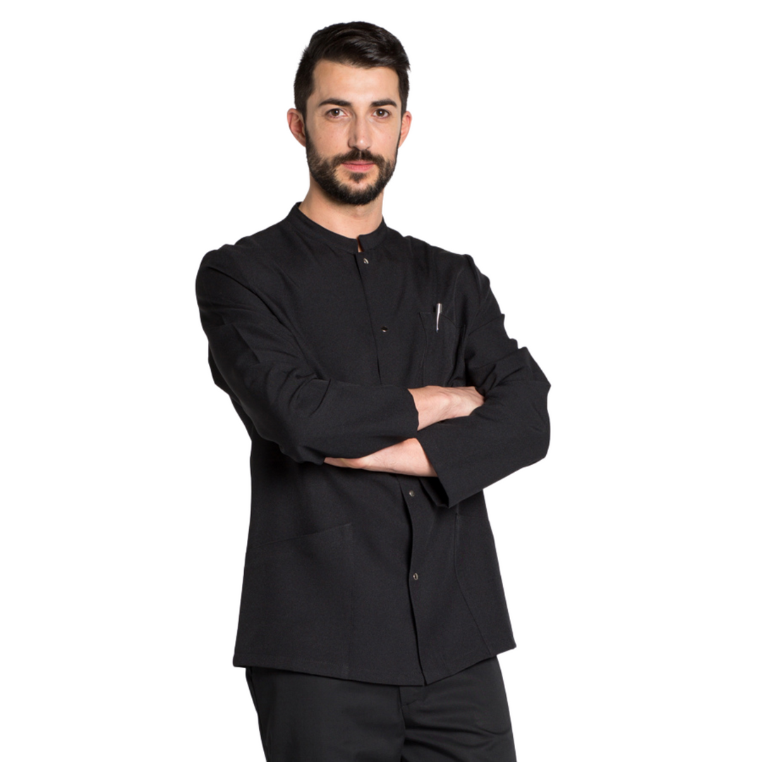 Chaqueta profesional para camarero con tres bolsillos funcionales