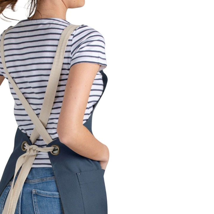 Tablier professionnel réglable pour les serveuses de restaurants et d'hôtels.