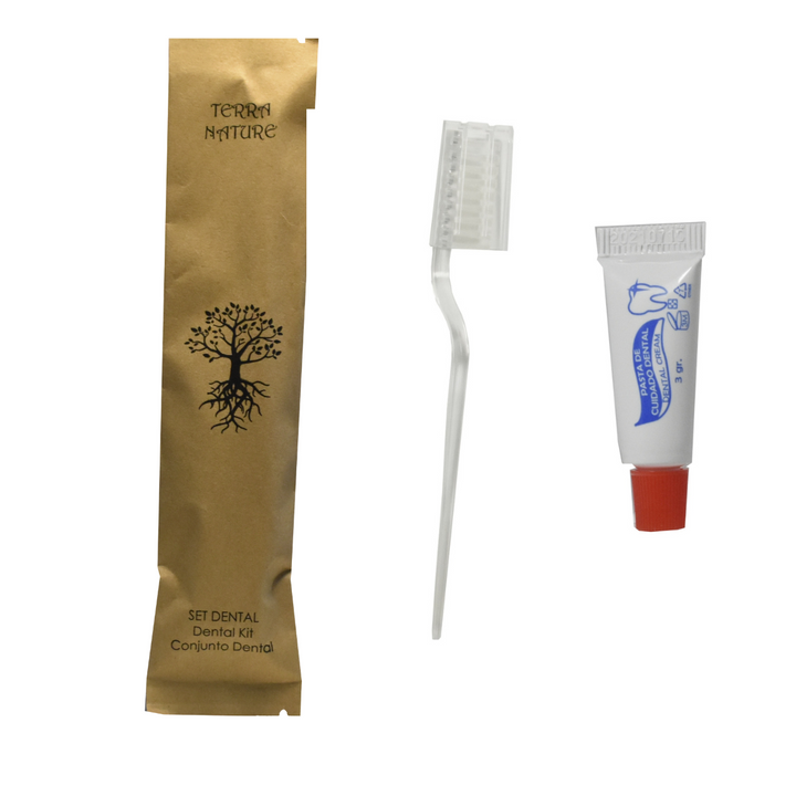 Set Dental Corto Terra Nature Kraft