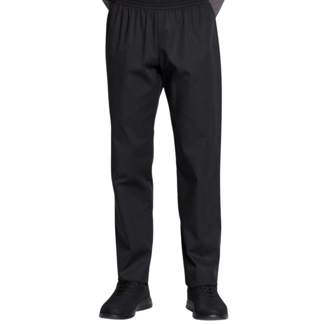 Pantaloni neri classici per addetti alle pulizie unisex