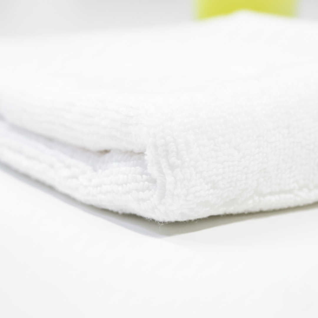 Professionelle weiße Badematte für das Gastgewerbe