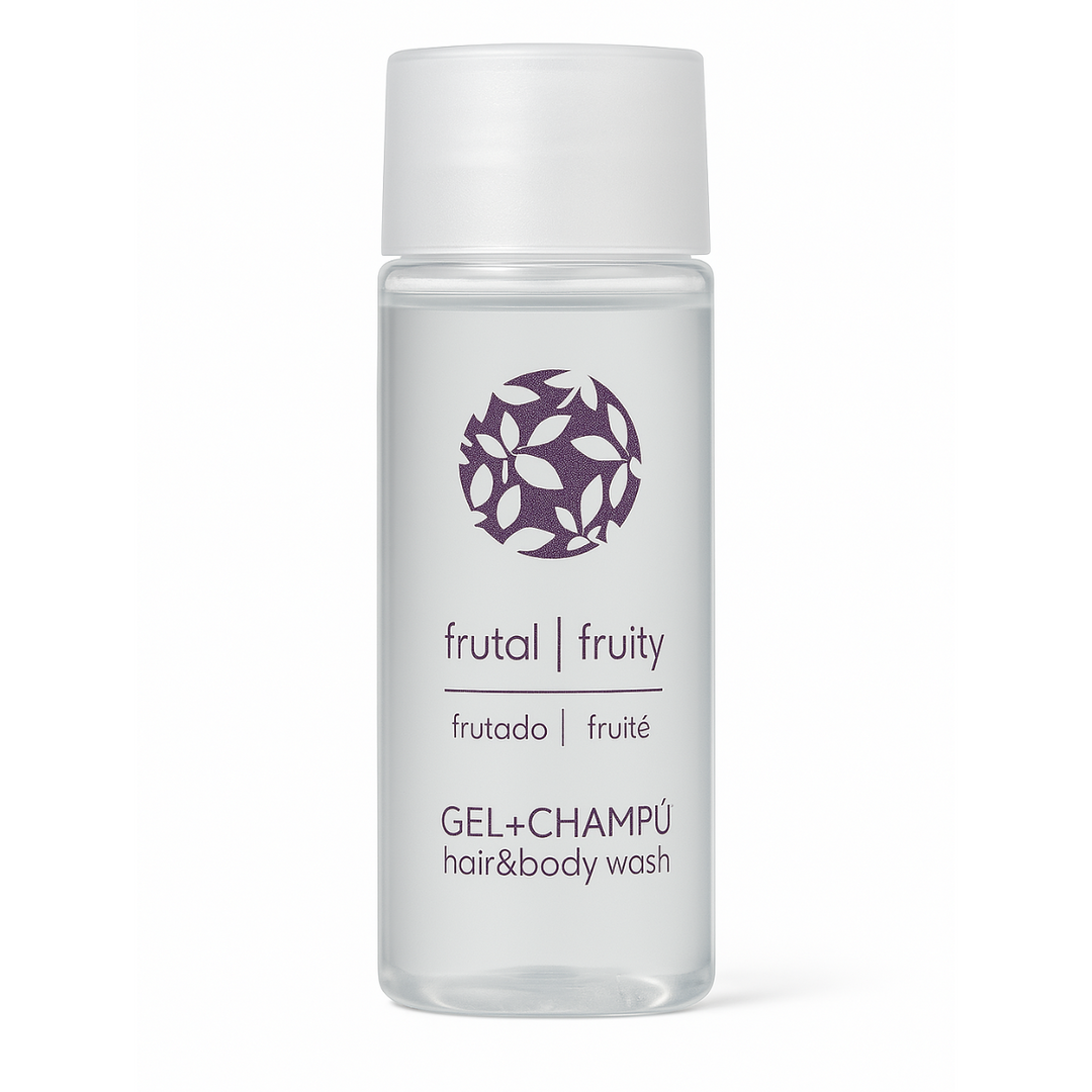 Sommer 30 ml Flasche mit Gel und Shampoo für Hotels