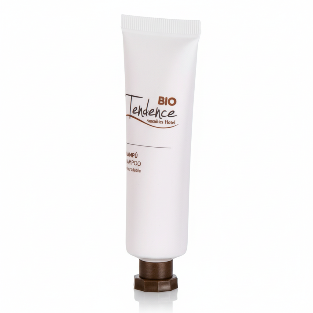 Bio-Hotel-Shampoo im 30-ml-Format.