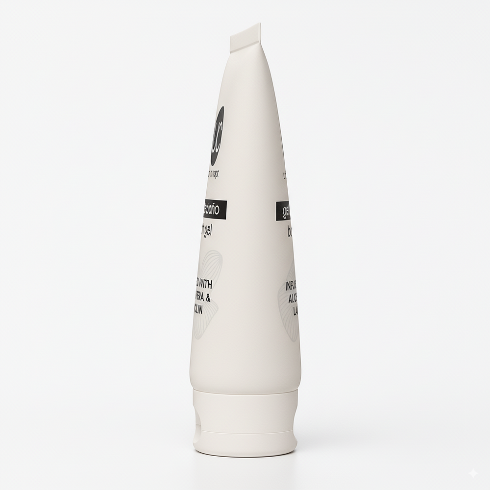 Gel-Tube 20 ml, für Badezimmer in Hotels und Ferienwohnungen.