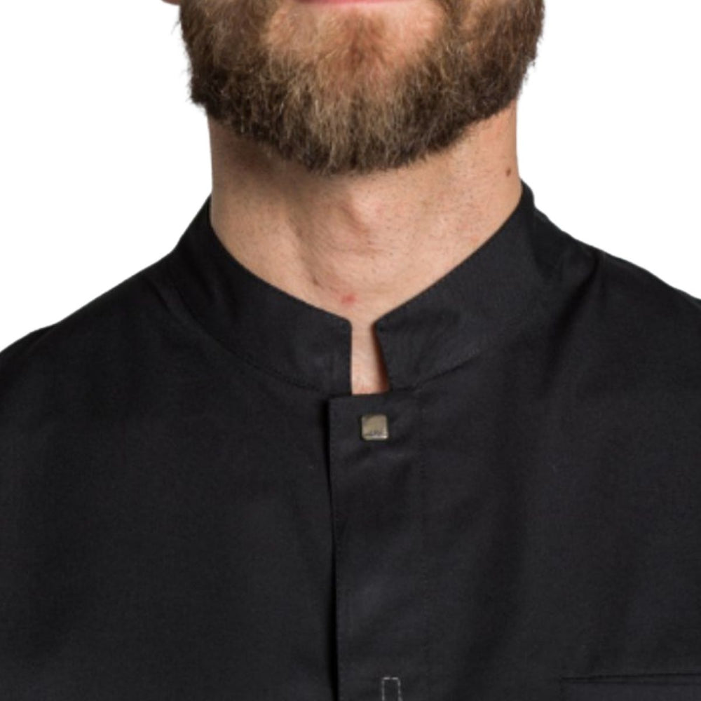 Professionelle Kellnerjacke mit Haken-Ösen-Verschluss und Gesäßtaschen