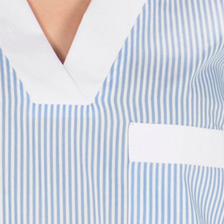 Hellblaue Unisex-Arbeitskleidung für Housekeeping in Hotels