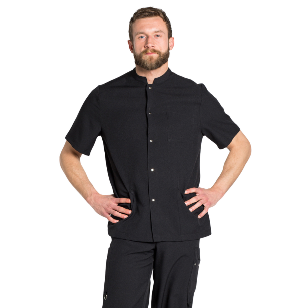 Leichte und bequeme Kellneruniform mit Hakenverschluss