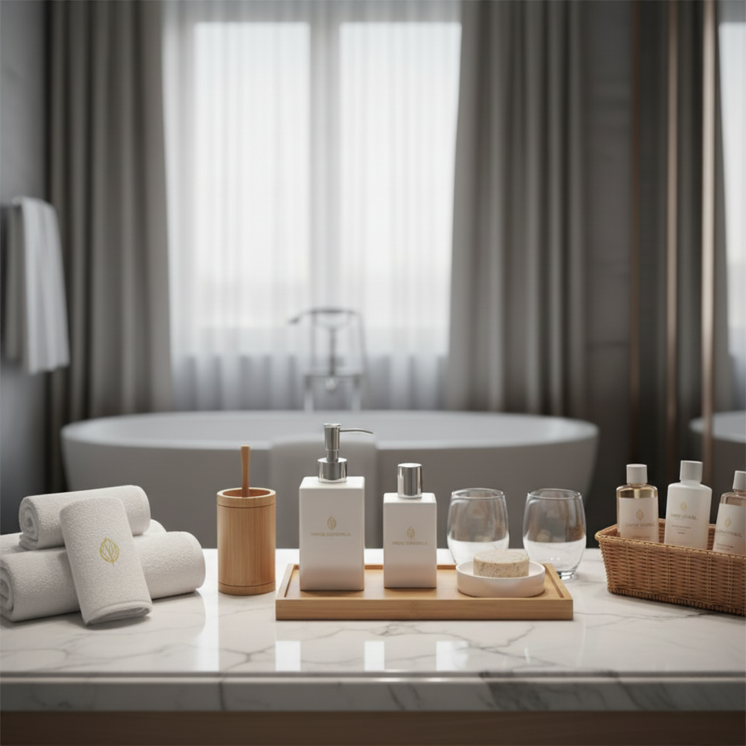 Hotel-Badezimmer-Accessoires