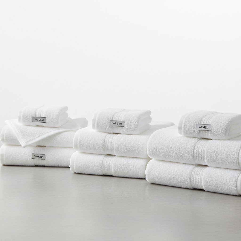 Economical hotel towels