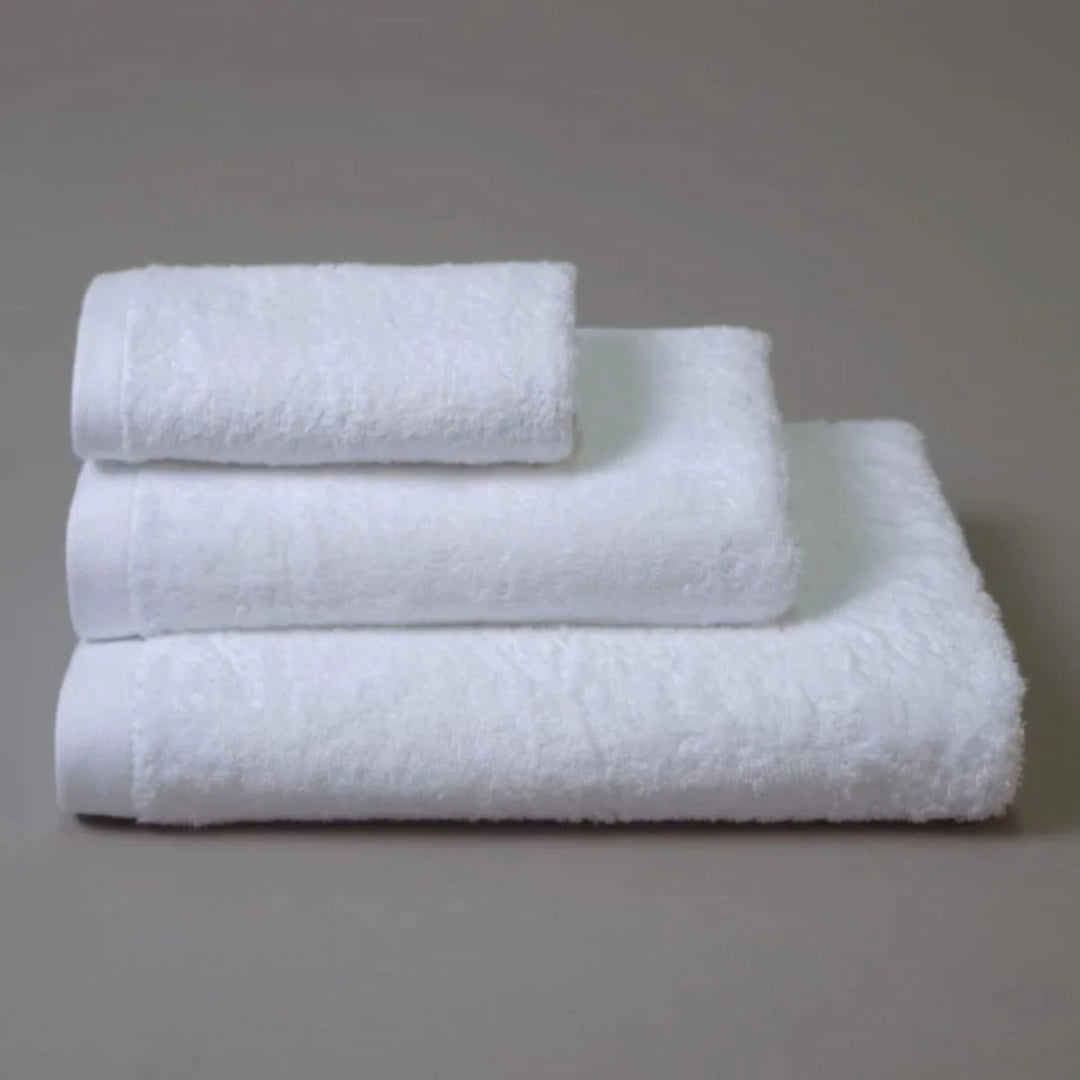 White towels for the hospitality industry