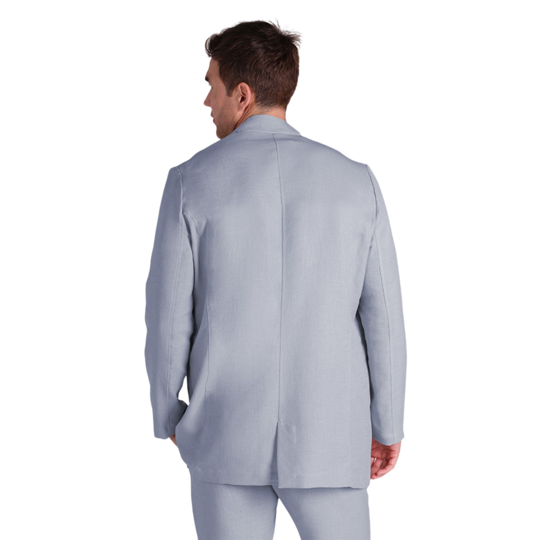 Light blue professional jacket for hotel receptionists