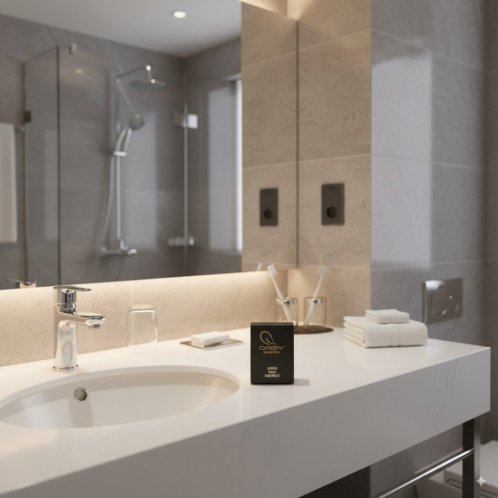 hotel soap black collection for tourist accommodation bathrooms