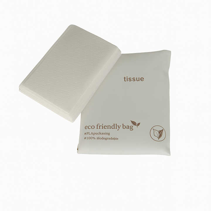 Wholesale Biodegradable Tissues in biodegradable packaging, 5 units per package