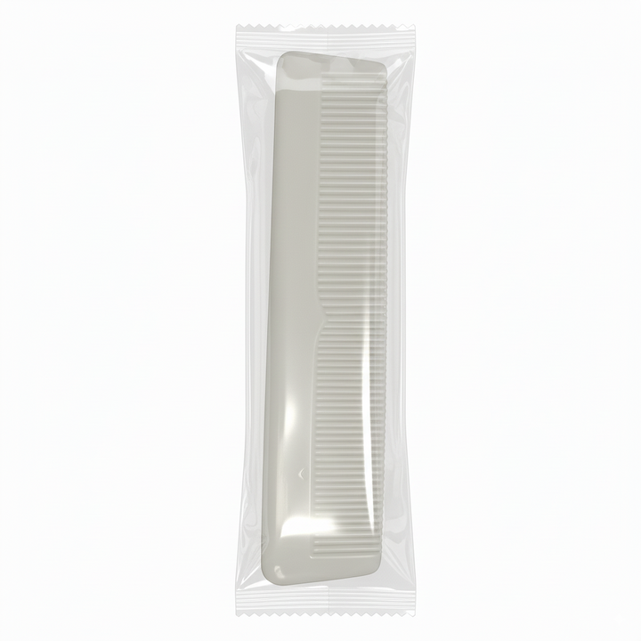 Straight comb 2 pins classic wholesale, ideal for hotels.