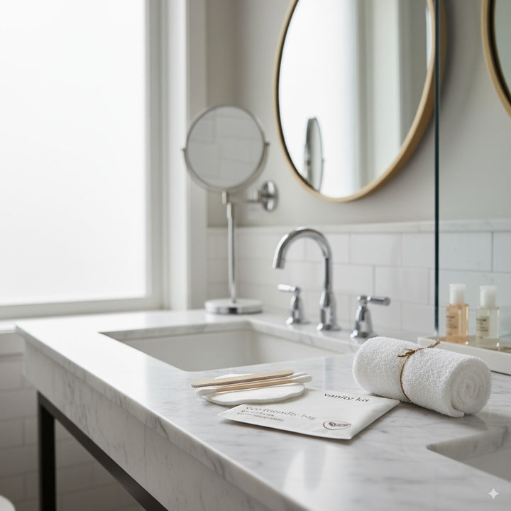 Wholesale feminine set ideal for sustainable hotel amenities