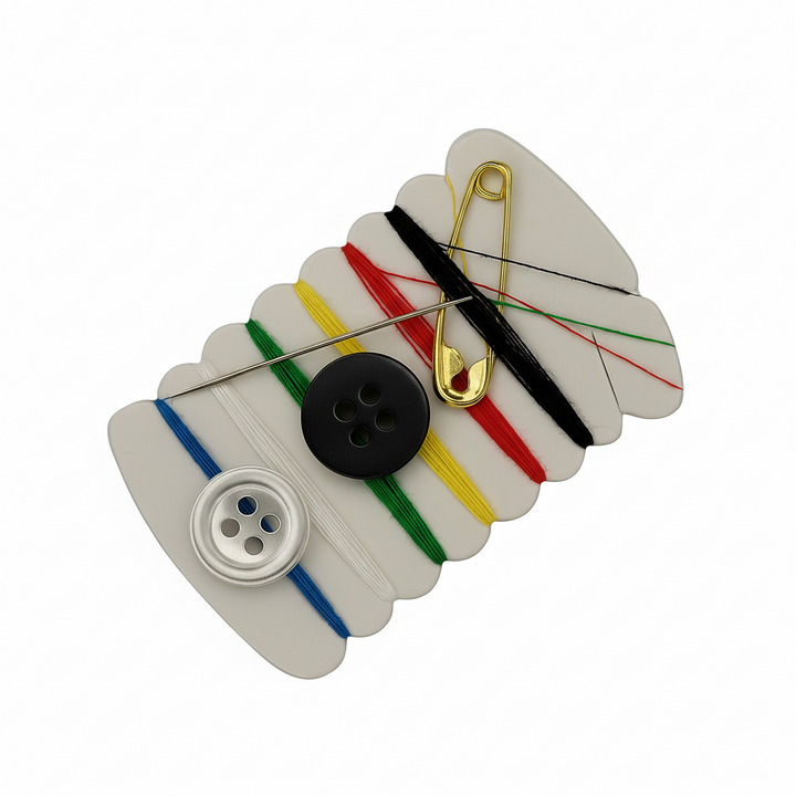 Practical and compact wholesale sewing kit for hotels