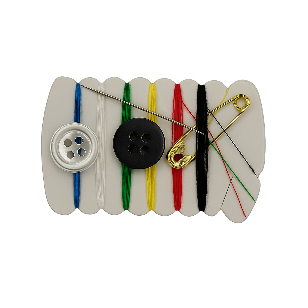 Practical and functional wholesale sewing kit for hotels