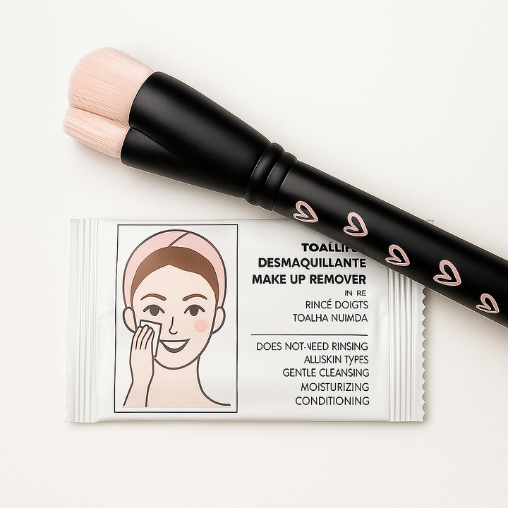 Wholesale makeup remover wipes with gentle, nourishing formula