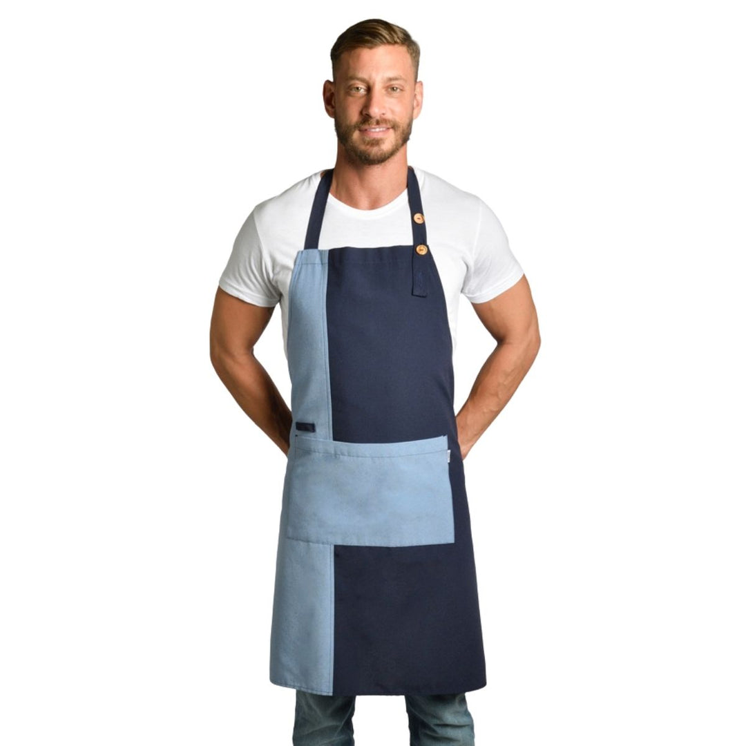 Blue Canvas Apron