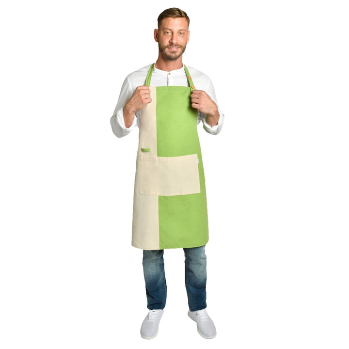 Green Canvas Apron