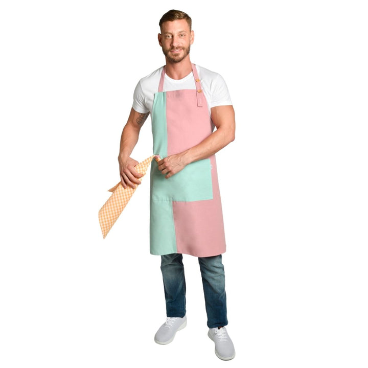 Pink Canvas Apron