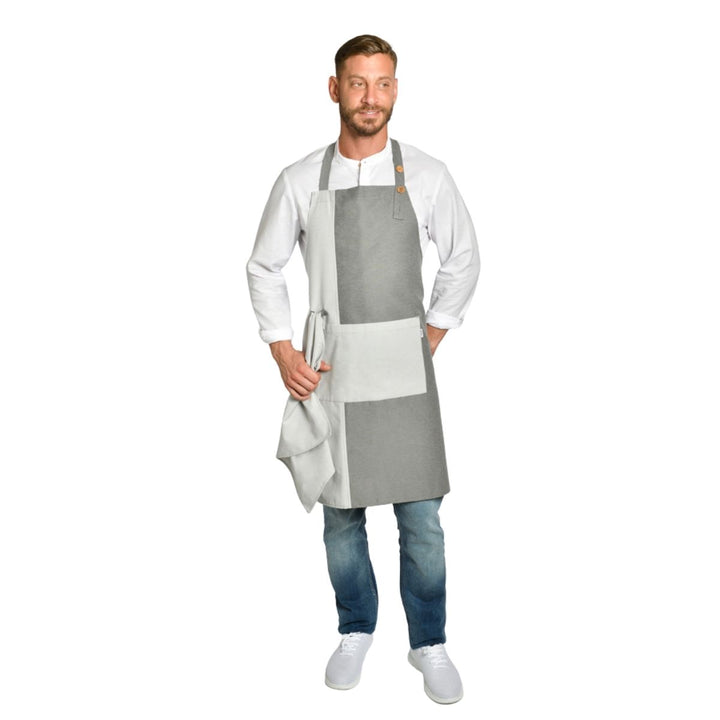 Gray Canvas Apron