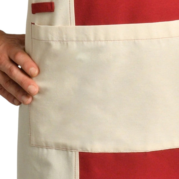 Maroon Canvas Apron