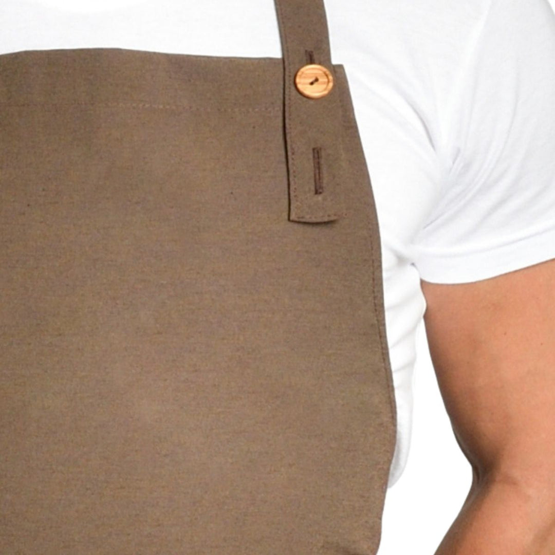 Brown Canvas Apron