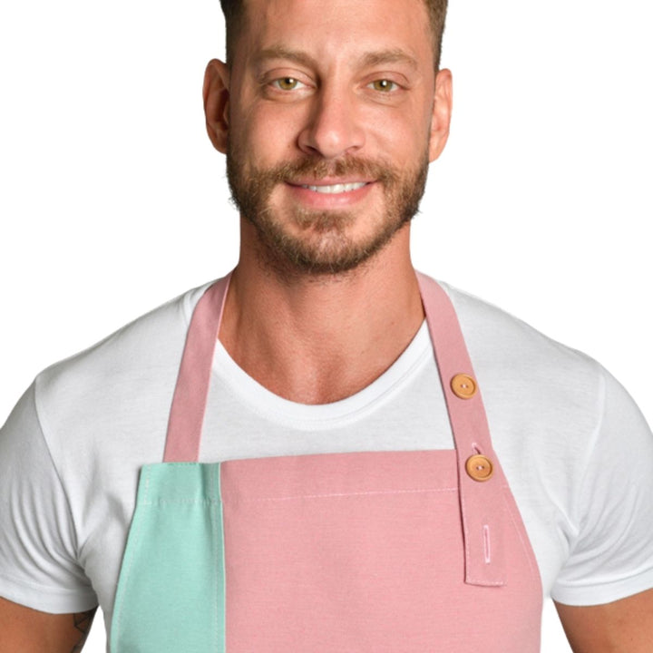 Pink Canvas Apron