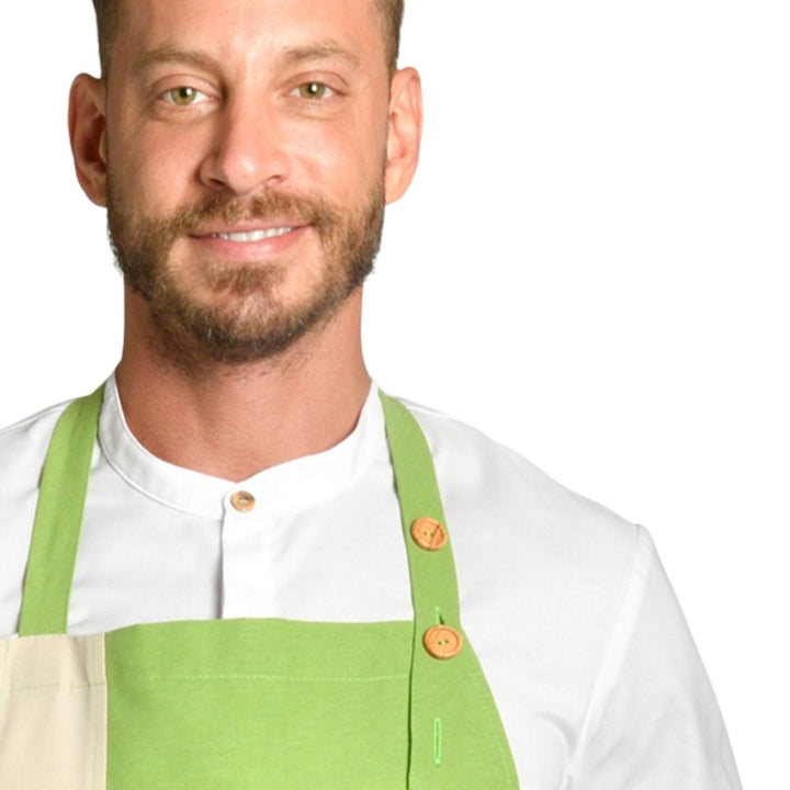 Green Canvas Apron