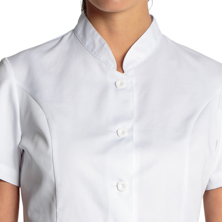 Basic White Short Sleeve Jacket