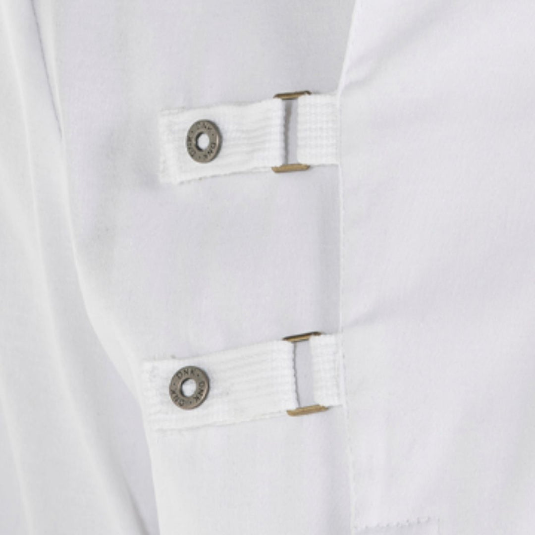 Chef Jacket White Buckles - Pink Ant SL